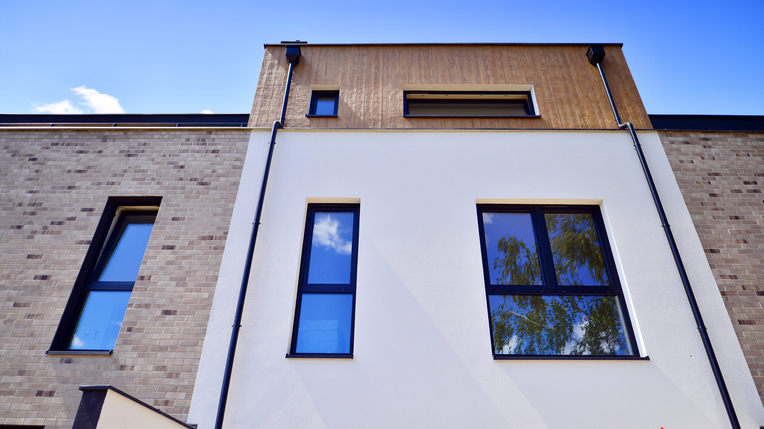 Fassade nach der Reinigung
